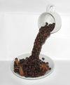 Кухоль з кавових зерен
